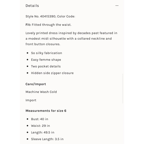 Free people 40s midi dress - Picture 6 of 6